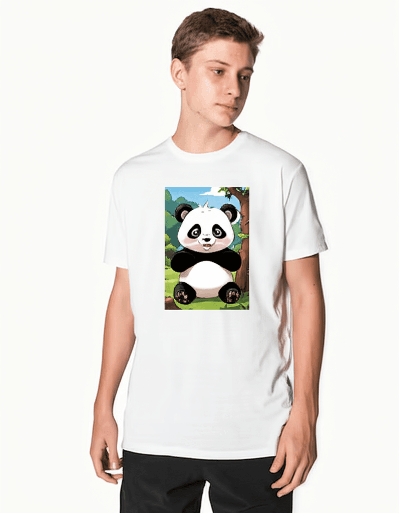 Example virtual try-on result